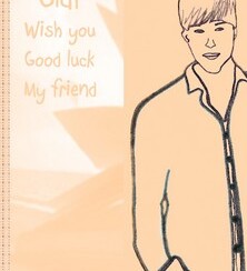 Greetings : Good luck card for Olaf