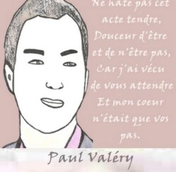 Illustration de la citation de Paul Valéry par Kiminou
